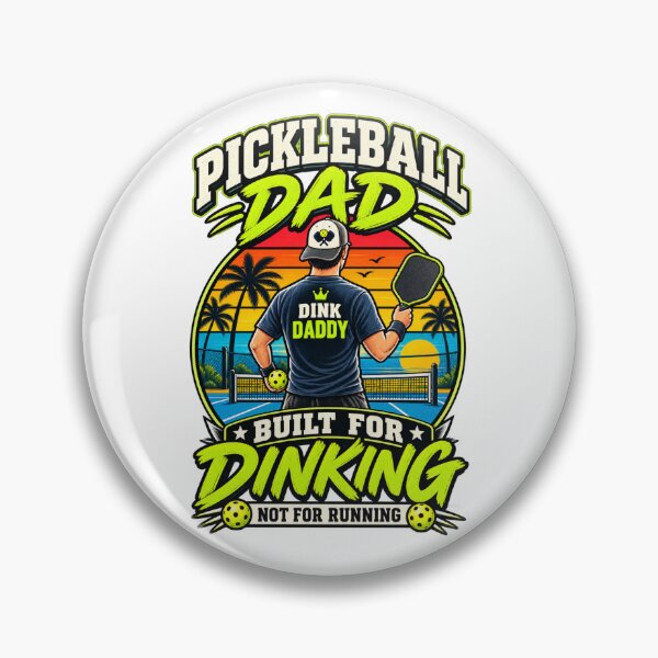 Item preview, Pickleball Dad – Dink Daddy Funny Pickleball Player T-Shirt designed and sold by The Comic Hub.