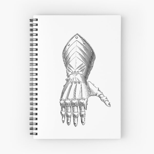 Item preview, Fifteenth-Century Nuremberg plate armor gauntlet, published 1874. designed and sold by Hedrin.