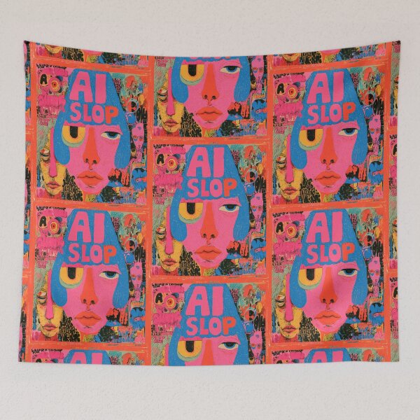 Item preview, I Have No Idea What This Says: Glorious Gibberish AI Slop Art for People With Questionable Taste designed and sold by Ignorant-Artist.