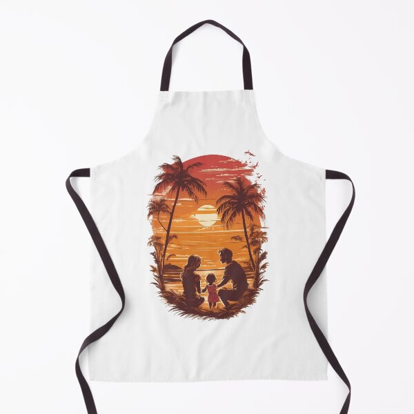 Item preview, AI-d9a6c | Family Sunset Beach Silhouette designed and sold by AI Fashionist.
