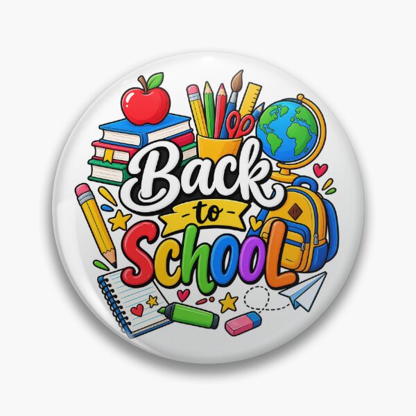 Item preview, Back to School – Colorful School Supplies & Education Design designed and sold by SP319.