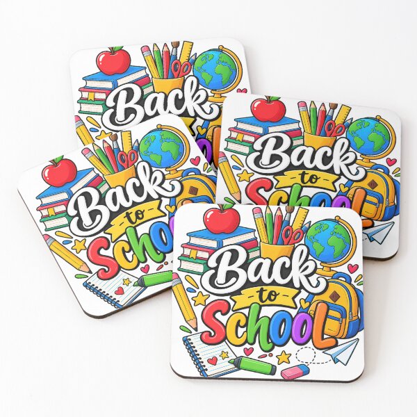 Item preview, Back to School – Colorful School Supplies & Education Design designed and sold by SP319.