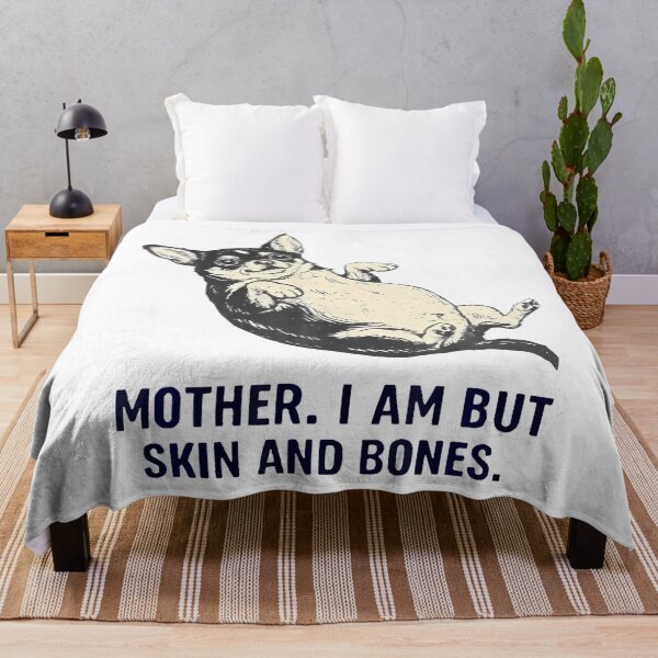 Item preview, Mother I Am But Skin And Bones Chihuahua Dog designed and sold by Fereskabilon.