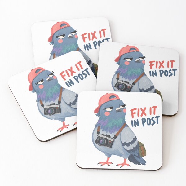 Item preview, Funny Photographer Pigeon Fix It In Post designed and sold by SayMaria.
