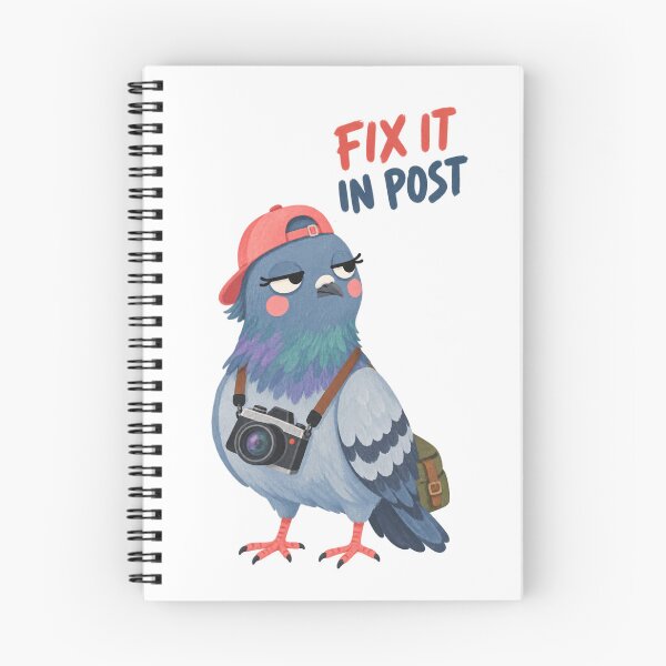 Item preview, Funny Photographer Pigeon Fix It In Post designed and sold by SayMaria.