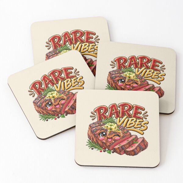 Item preview, Rare Vibes – Cute Funny Steak Lover Design designed and sold by HO•Designs.