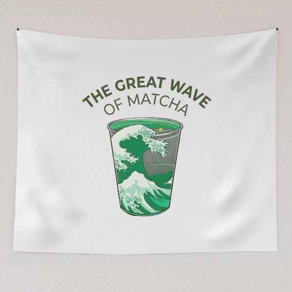 Item preview, the great wave of matcha designed and sold by Rockveil Co..