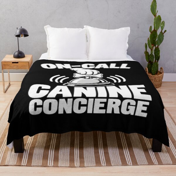 Item preview, Funny Dog Owner On-Call Canine Concierge Dog Mom Dad designed and sold by clothesy7.