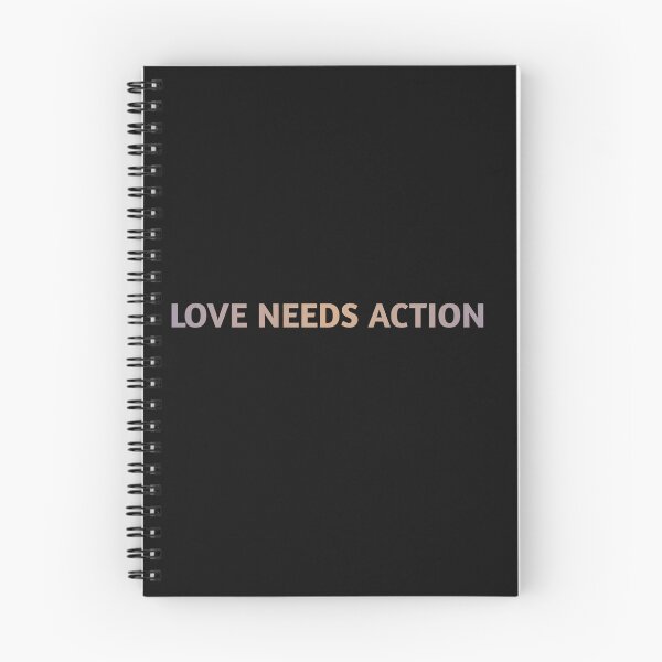 Item preview, Love Needs Action - Family Values Minimalist Design  designed and sold by HomeDiscipline.
