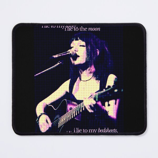 Item preview, Under the Moon's Confession | Indie Acoustic Singer Poster Design designed and sold by Vivshot.