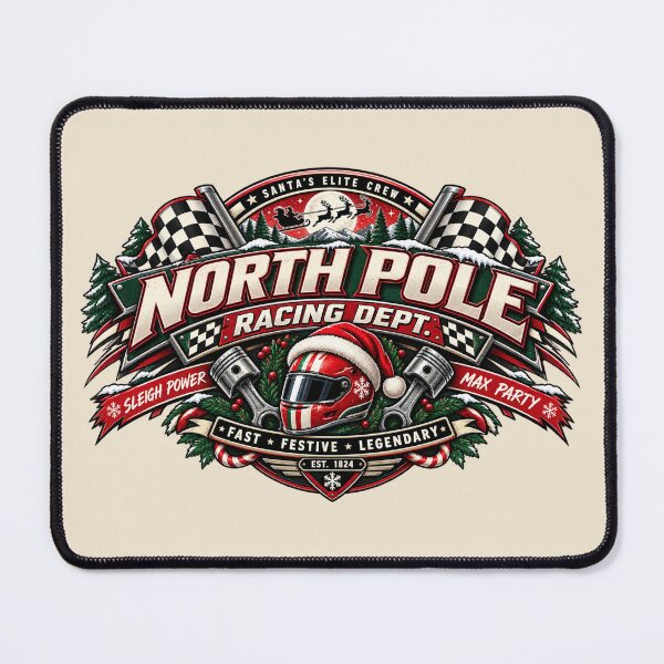 Item preview, North Pole Racing Dept. – Christmas Motorsport designed and sold by warlistop.