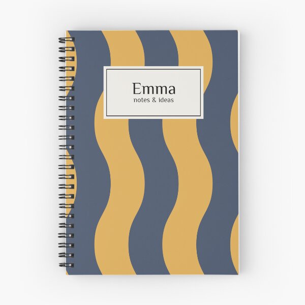 Item preview, Personalized Emma Notebook Sketch Design designed and sold by AhmedZouita.