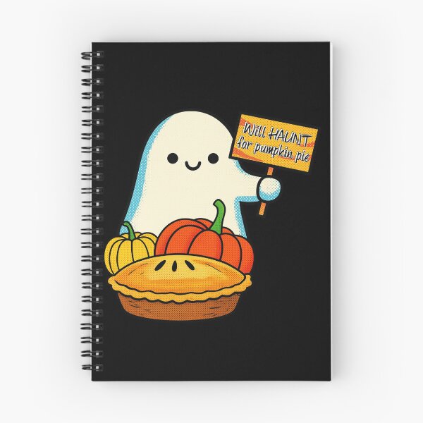Item preview, Will Haunt For Pumpkin Pie | Cute Ghost Fall Halloween Fun designed and sold by SunandShade.