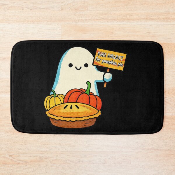 Item preview, Will Haunt For Pumpkin Pie | Cute Ghost Fall Halloween Fun designed and sold by SunandShade.