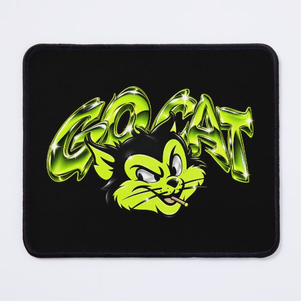 Item preview, Go Cat (Neon Green Edition) designed and sold by LockedUp.