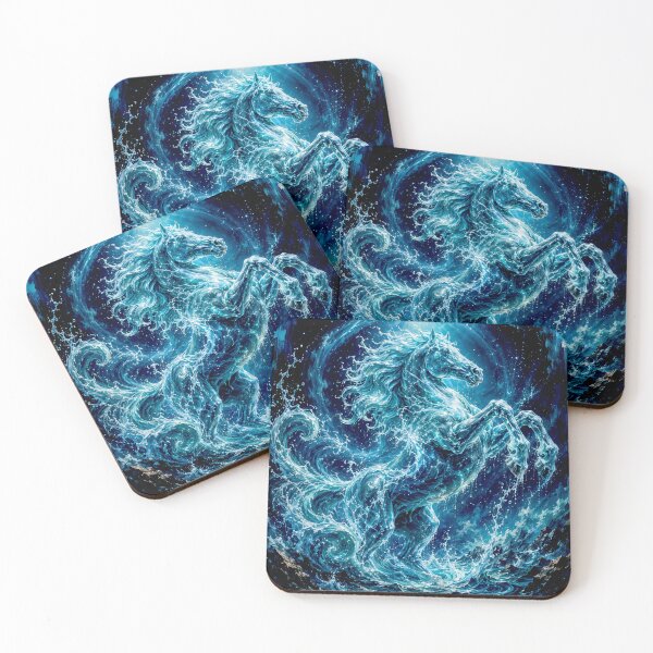 Item preview, Ethereal Equine: in Elemental Fusion Styles" #1 designed and sold by Helios Be. Lavsh.