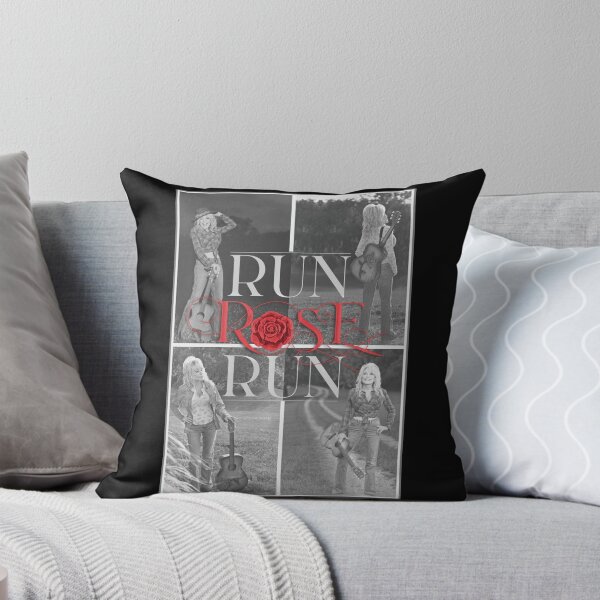 Item preview, Dolly Parton Run Rose Run Monochrome Collage designed and sold by stinemais4540.
