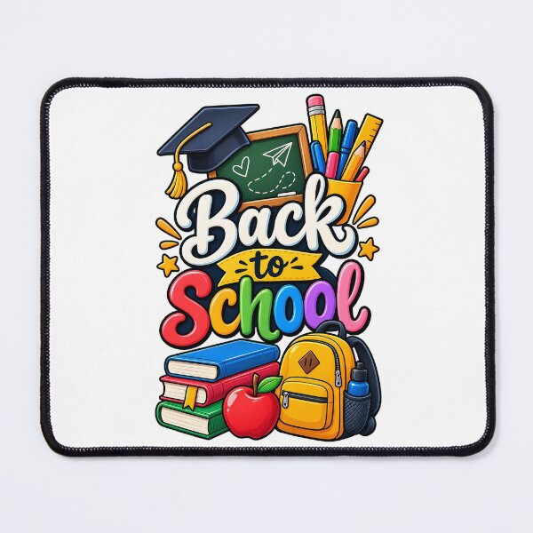 Item preview, Back to School – Colorful Books, Backpack & Classroom Supplies designed and sold by SP319.