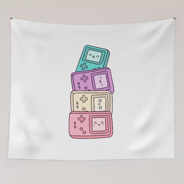 Item preview, Kawaii Retro Handheld Gaming – Cute Pastel Game Console designed and sold by AliveStyle.