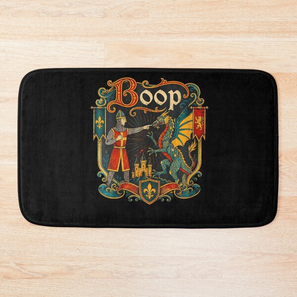 Item preview, Boop Medieval Knight Dragon Funny Ren Faire designed and sold by TysonLangosh.