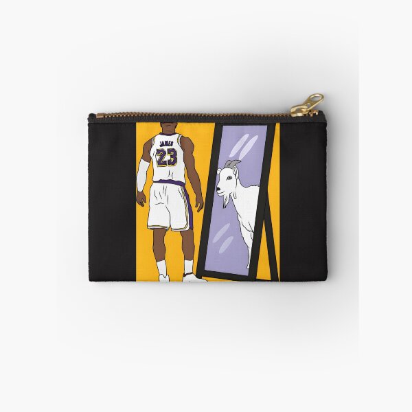 Item preview, Basketball Legend Mirror Reflection Goat Silhouette King Of The Court Vintage Sports Art | Limited Edition designed and sold by Digitalcovair.
