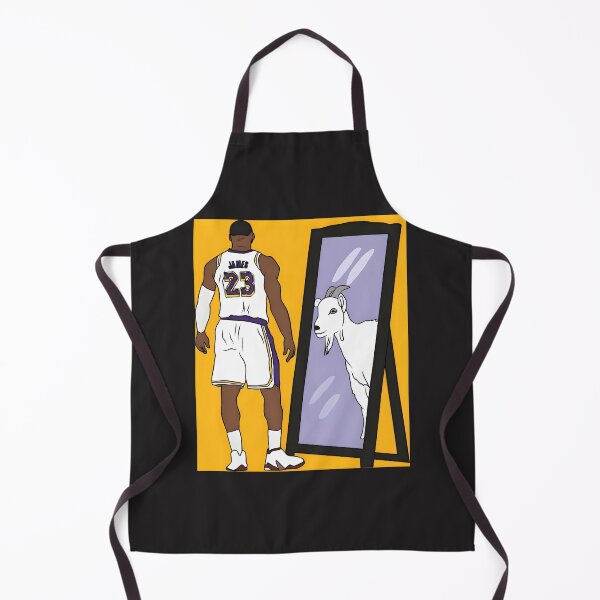 Item preview, Basketball Legend Mirror Reflection Goat Silhouette King Of The Court Vintage Sports Art | Limited Edition designed and sold by Digitalcovair.