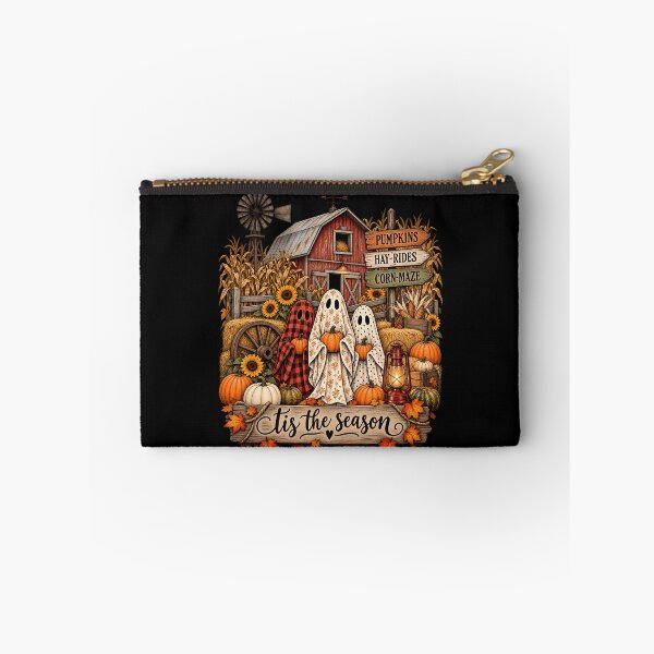 Item preview, Fall Halloween Farm Ghosts Pumpkin Patch Rustic Autumn Harvest designed and sold by ArcaneArtistry.