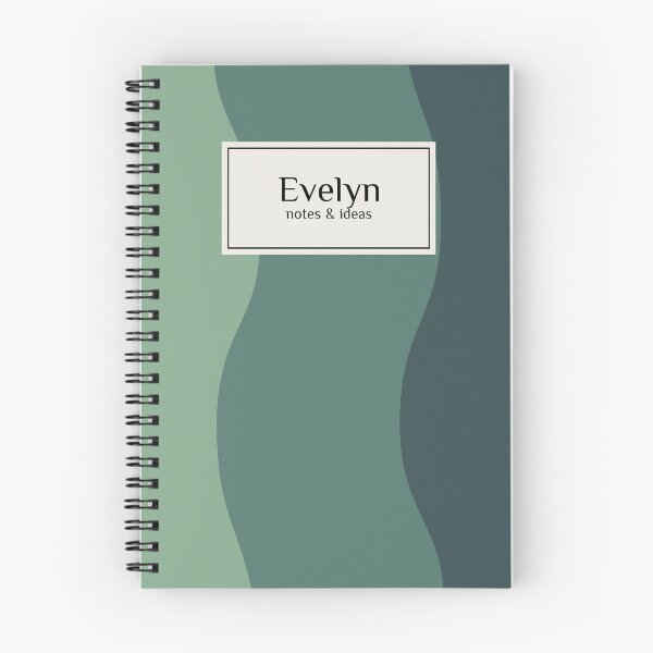 Item preview, Personalized Evelyn Notebook Sketch Design designed and sold by AhmedZouita.