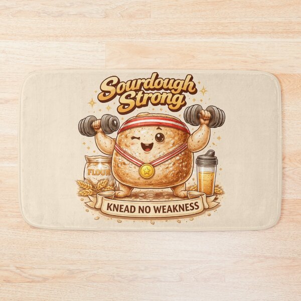Item preview, Sourdough Strong | Funny Bread Baking Pun designed and sold by azule1.