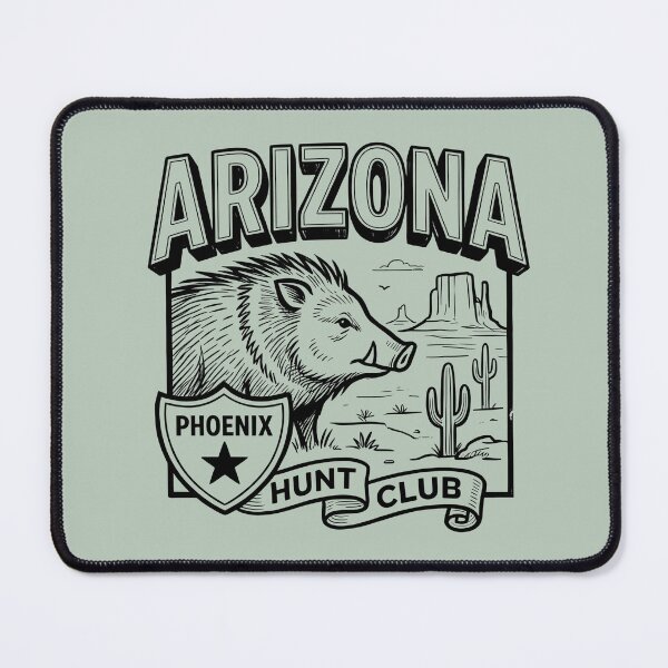 Item preview, Arizona Javelina Peccary – Southwestern Wild Boar Wildlife designed and sold by Art-Arcade6.