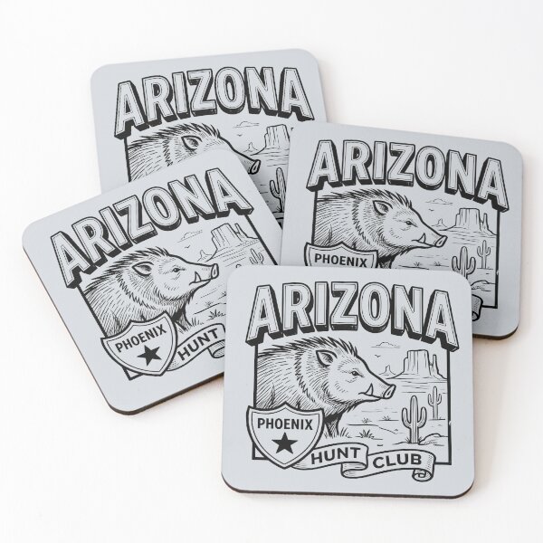 Item preview, Arizona Javelina Peccary – Southwestern Wild Boar Wildlife designed and sold by Art-Arcade6.