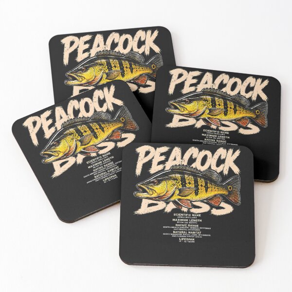 Item preview, Peacock Bass Angler Fishing Graphic Fish Dad designed and sold by TysonLangosh.