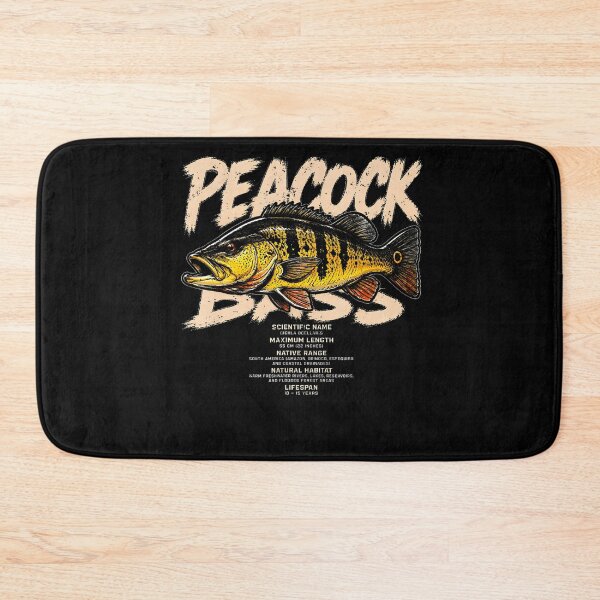 Item preview, Peacock Bass Angler Fishing Graphic Fish Dad designed and sold by TysonLangosh.