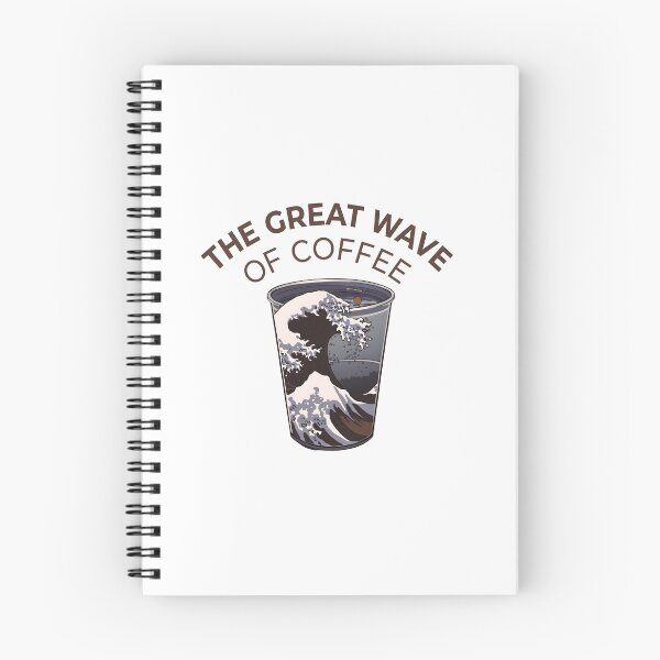 Item preview, the great wave of coffee designed and sold by Rockveil Co..