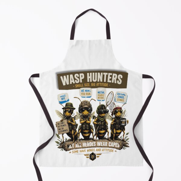 Item preview, vintage, hunter wasps, funny wasp designed and sold by amazouz1.