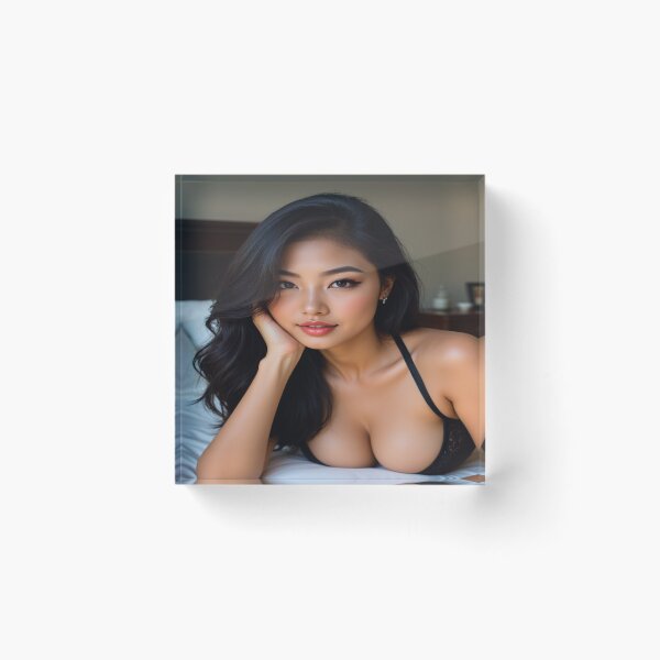 Item preview, Black Silk Raya | Pretty Asian Girl Portrait designed and sold by KasaHunterHarem.