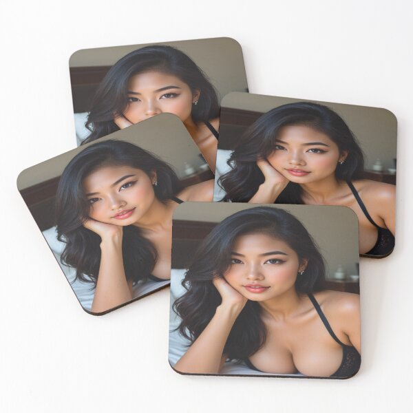 Item preview, Black Silk Raya | Pretty Asian Girl Portrait designed and sold by KasaHunterHarem.