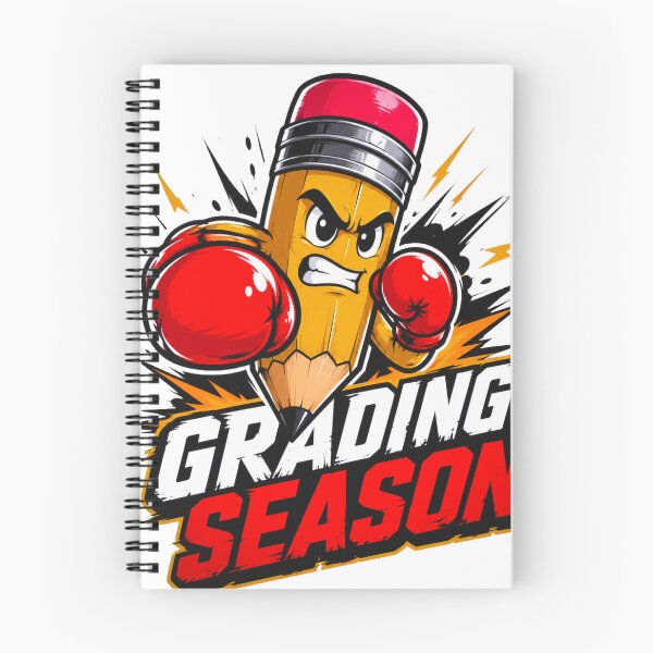 Item preview, Grading Season Funny Boxing Pencil Teacher T-Shir designed and sold by Haque Designs.
