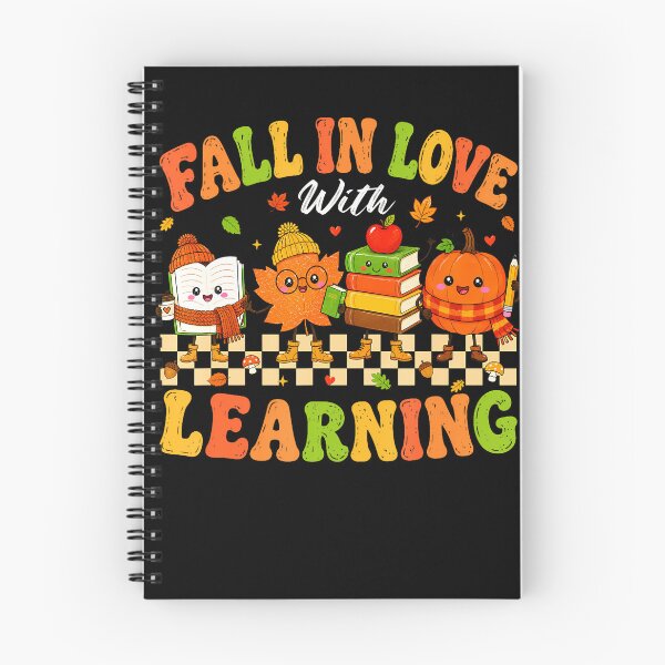 Item preview, Retro Fall In Love With Learning Autumn Pumpkin Teacher designed and sold by TysonLangosh.