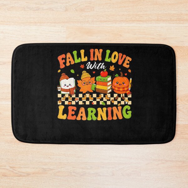 Item preview, Retro Fall In Love With Learning Autumn Pumpkin Teacher designed and sold by TysonLangosh.