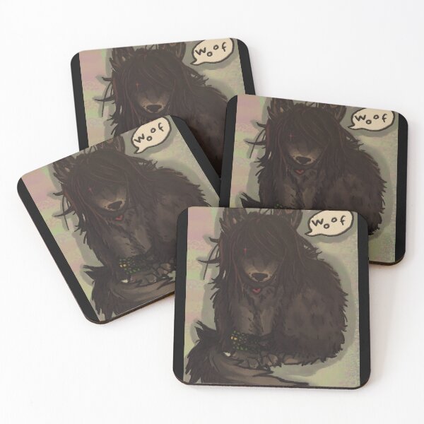 Item preview, Stylized Wolf Character with Woof Speech Bubble designed and sold by Baby-Care.