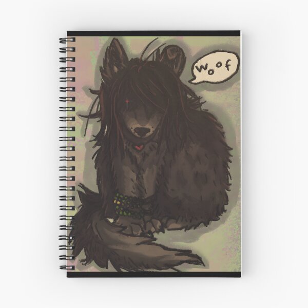 Item preview, Stylized Wolf Character with Woof Speech Bubble designed and sold by Baby-Care.