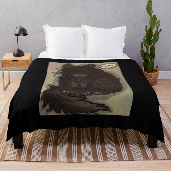 Item preview, Stylized Wolf Character with Woof Speech Bubble designed and sold by Baby-Care.