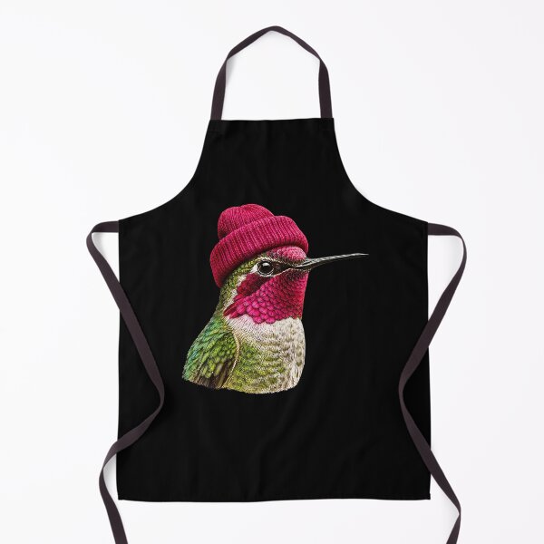 Item preview, Hipster Hummingbird Wearing Beanie Funny Bird Watching designed and sold by TysonLangosh.