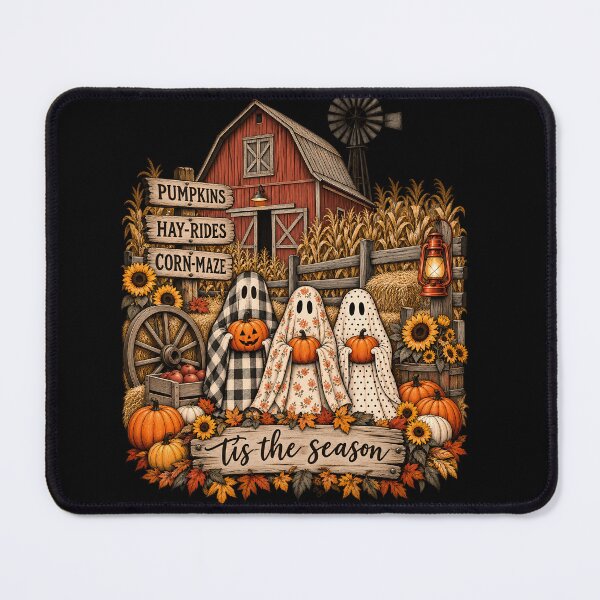 Item preview, Cute Ghosts Pumpkin Patch Halloween Farmhouse Fall Season designed and sold by ArcaneArtistry.