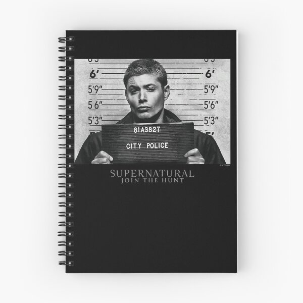 Item preview, Dean Winchester City Police Mugshot Portrait Design designed and sold by stinemais4540.