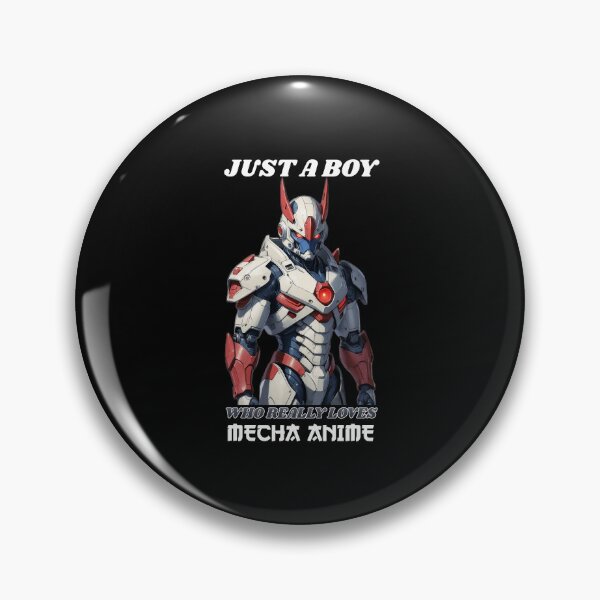Item preview, Just a Boy Who Really Loves Mecha Anime designed and sold by Tokyotopia.