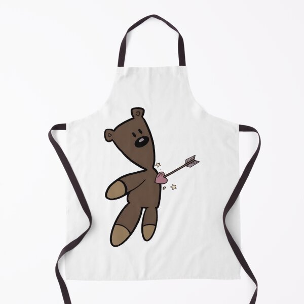 Item preview, Cute Brown Bear Love Arrow Funny Romantic Cartoon Design designed and sold by BlackSyeth.