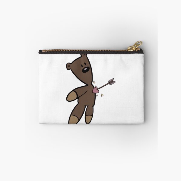 Item preview, Cute Brown Bear Love Arrow Funny Romantic Cartoon Design designed and sold by BlackSyeth.