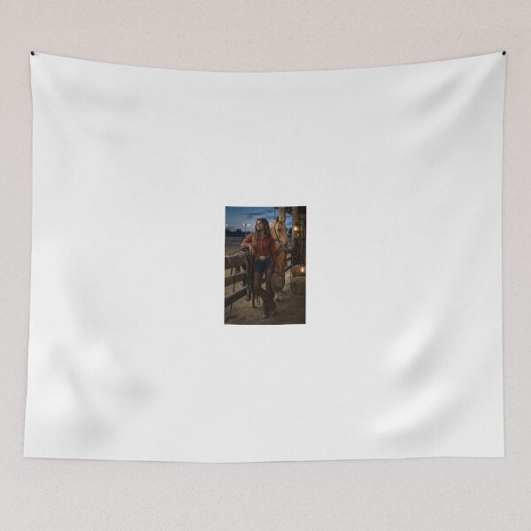 Item preview, Cowgirl with Horse at Sunset Rodeo designed and sold by CathryneDelamort.